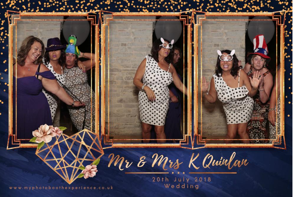 Mr & Mrs K Quinlan | View more photos from the event at gallery.myphotoboothexperience.co.uk/u/MyPhotoBoothExperienceLtd/Mr-Mrs-K-Quinlan